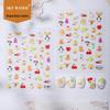 SKY Cute Cartoon Animal Jelly Nail Art Stickers - Celebrity Style Little Bear DIY
