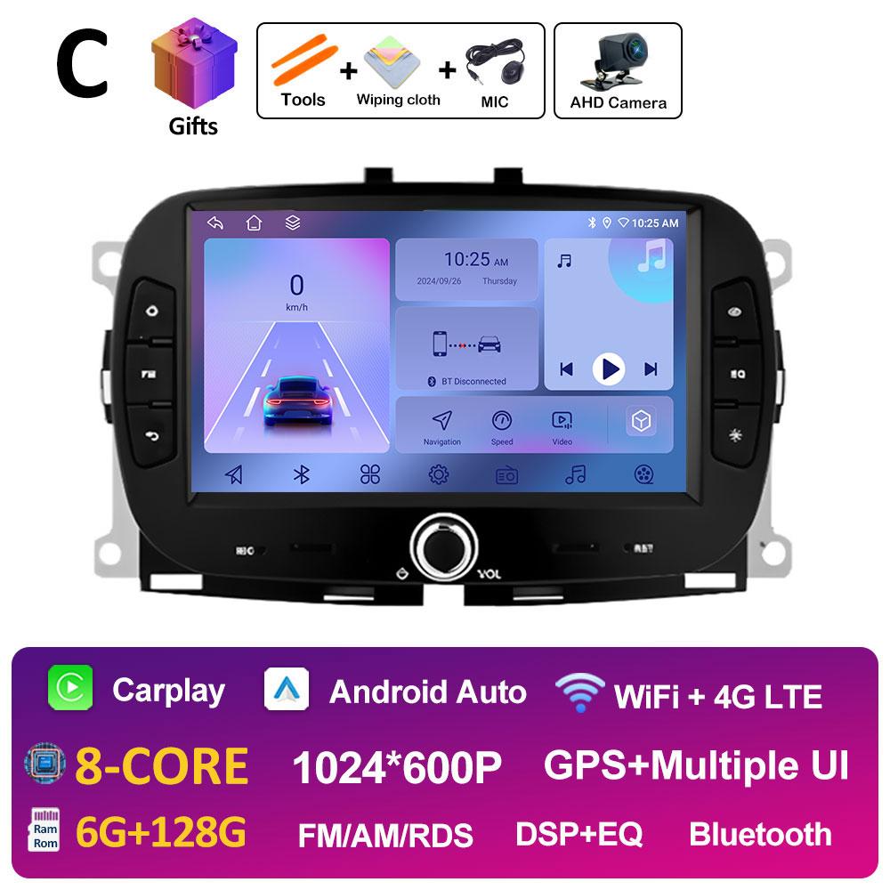 

Для FIAT 500 2016 2017 2018 2019 Android Смарт Система Мультимедіа Carplay Вентилятор охолодження GPS Навігація DSP Стерео WIFI Аксесуари