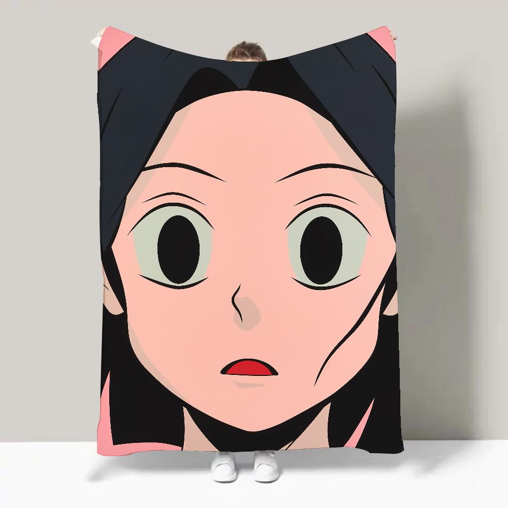 Minimalist Japanese Korea Animation Aokizy Blanket Design Lightweight For Dorms, Naps, Living Room, Office,Sofa,All Season