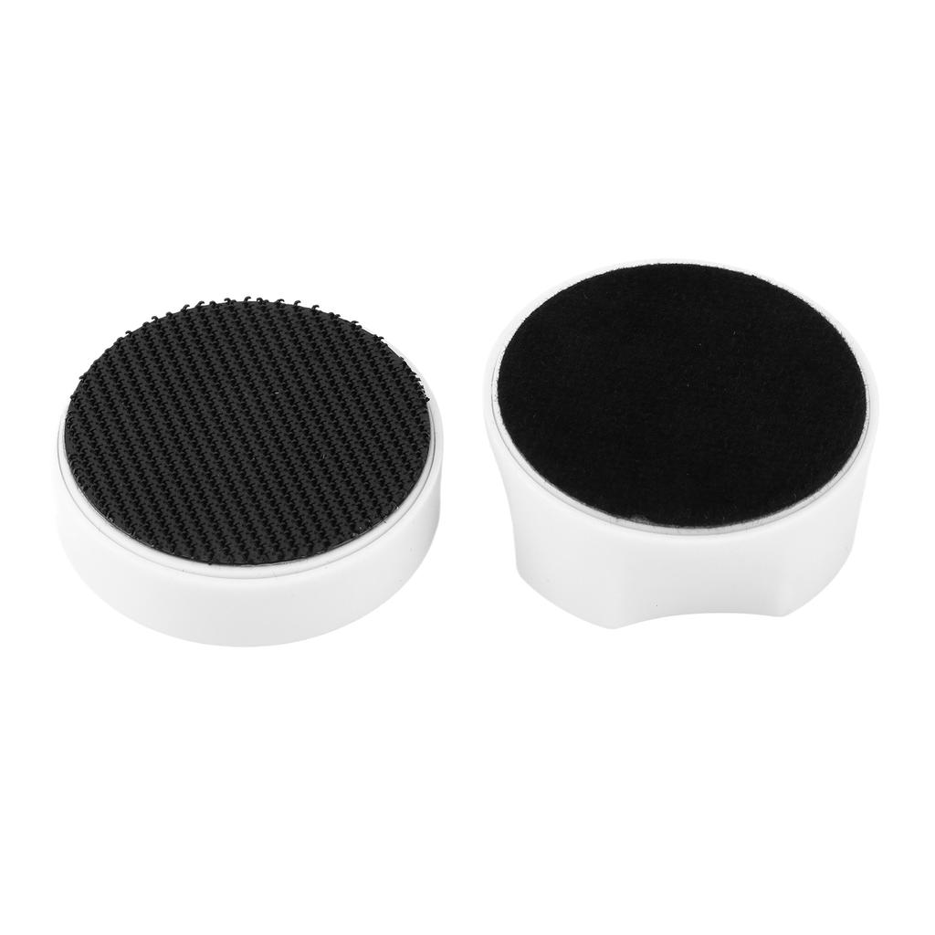 Fish Tank Magnetic Brush Mini Anti Scratch Dual Sided Cleaning Aquarium Glass Cleaner for Moss RemoveWhite