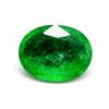 Natural Green Emerald Loose Gemstone 6 Ct Oval Cut Colombian for Jewelry Making and Gem Collections