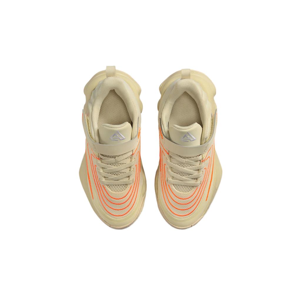 Nike Giannis Immortality 4 PS Light Khaki Kinder-Sneaker Tan Alabaster Total-Orange FZ6733-200