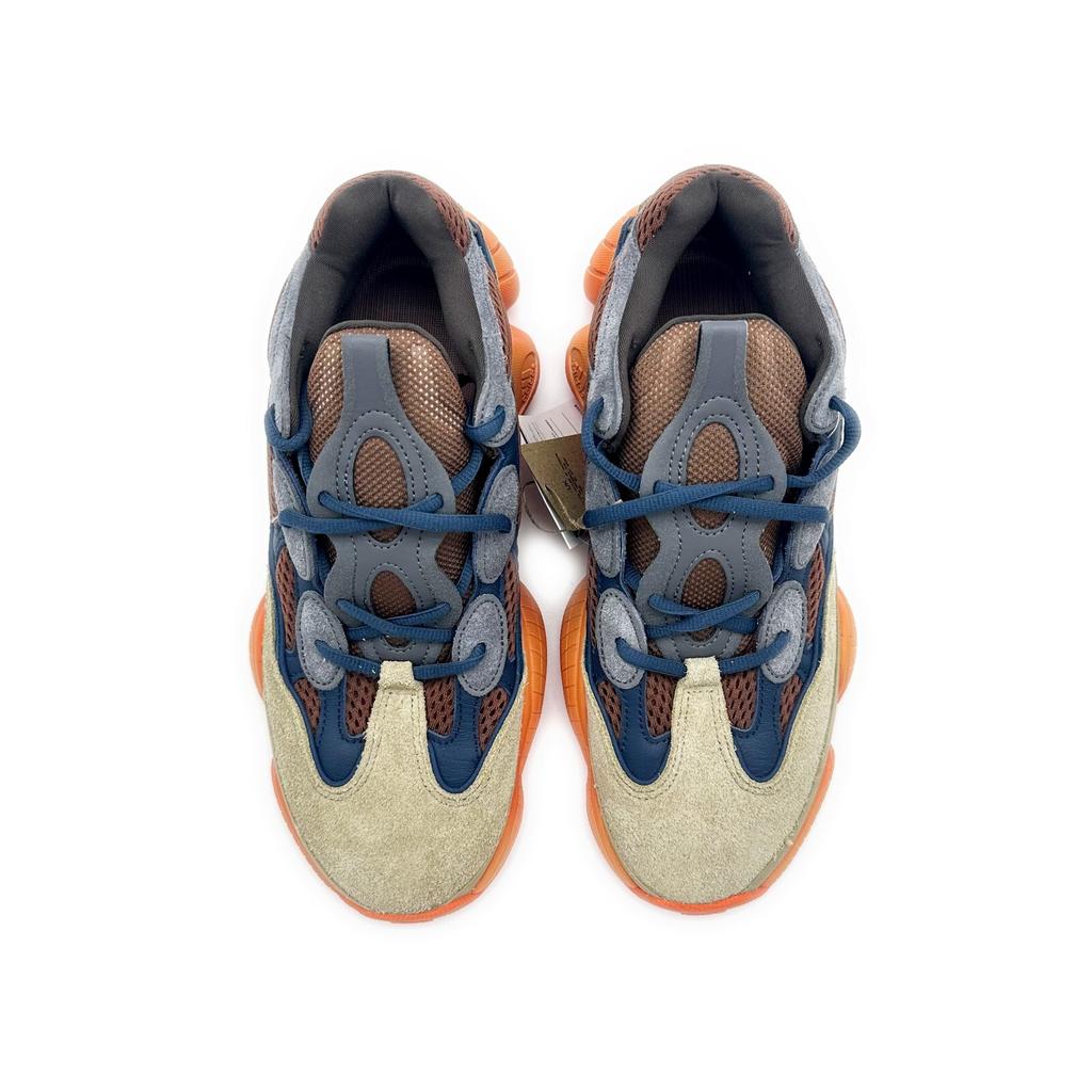 GZ5541 Adidas Yeezy 500 Enflame Blau Braun Grau Orange Beige Sand Dunkelblau