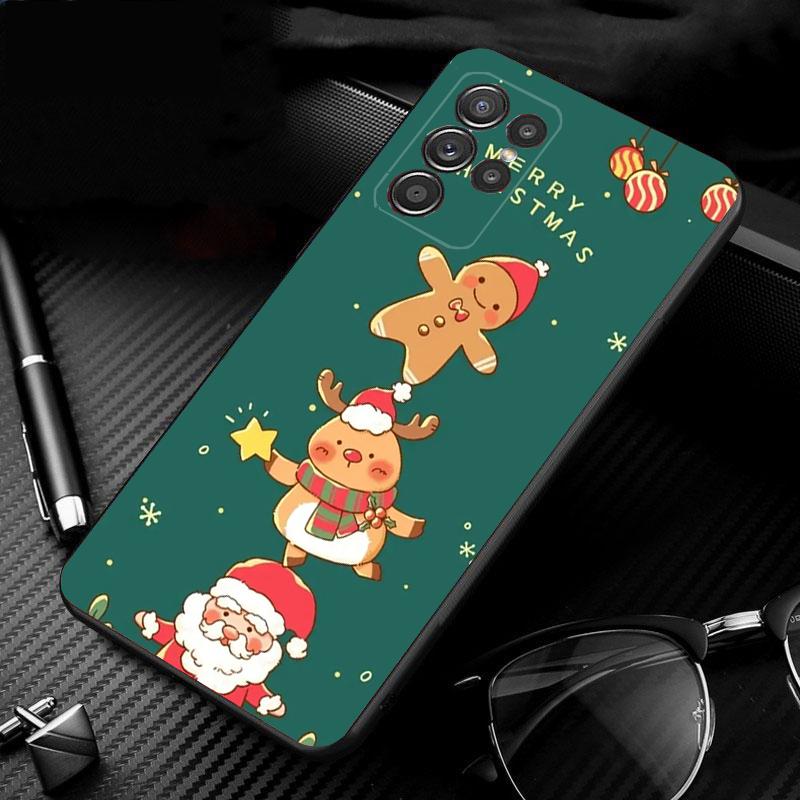 

Cartoon Cute Christmas Aesthetic Phone Case For Samsung Galaxy S25 S24 S23 S22 S21 Ultra S24 S23 S22 S21 S25 Plus S24 S20 FE S23Ultra