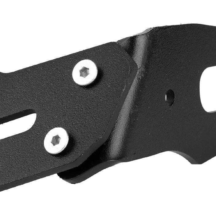 ARAMOX Motorcycle License Plate Bracket, Eliminate License Plate Holder W/LED Lamp Fit for CB250R CB300R 2017?2020