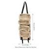 600D Oxford Cloth Tool Organizer Bag Rollable Tool Storage Bag  Electrician Tool Storage