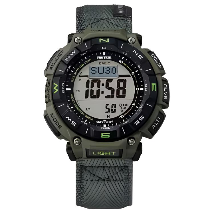 CASIO Mountaineer Collection Solar Movement Canvas
