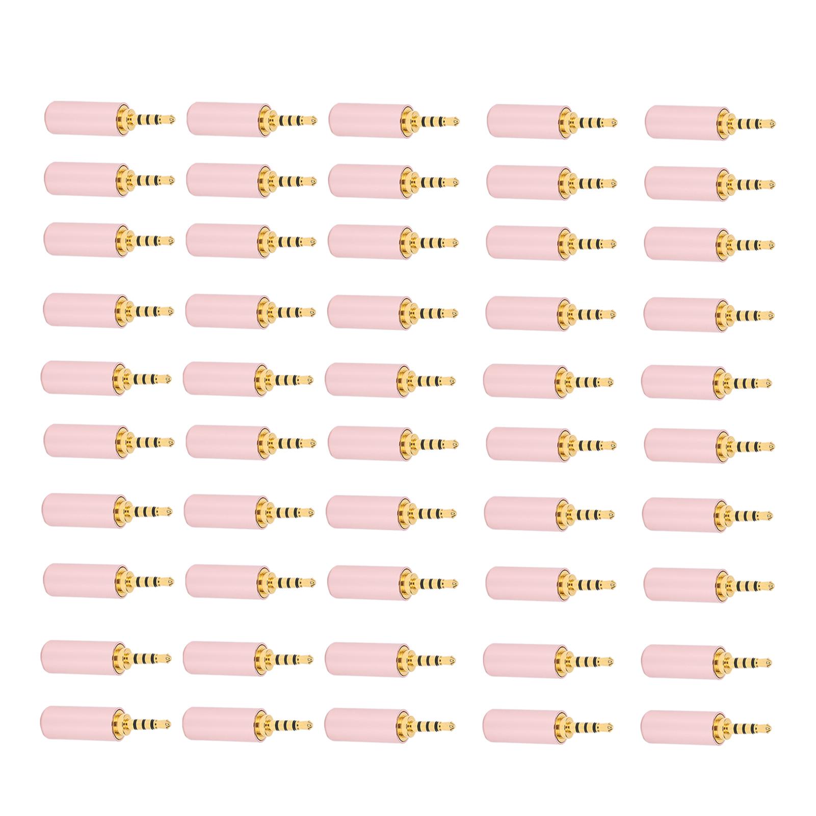 

50 шт. 2,5 мм стерео разъем для наушников 4-полюсный o разъем для кабеля ремонтный аксессуар