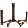 Multifunction Picture Bracket 3-7inch Wooden Photo Frame Stand Display Stand Plate Holder Easels