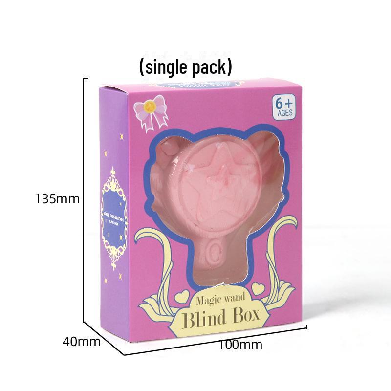 

Детская игрушка для поиска сокровищ «Розовая волшебная палочка» ручной работы — волшебная археологическая раскопочная коробка-слепок