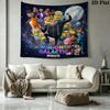 Despicable Minions Wall Tapestry Aesthetic Wall Hanging Printed Fabric Blanket Decorative Tapestries For Bedroom Living Room Home Decor
