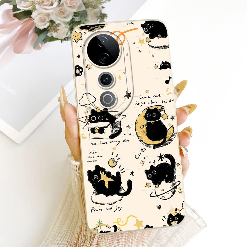 For Vivo S19 Pro Case V2362A Luxury Fashion Cool Kawaii Cute Painted Silicone Funda For Vivo S19Pro Casing