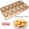 Non Stick Cooking Cake Tools Kitchen Biscuit Pan Madeleine Mold Cookie Mould Baking Tray