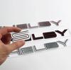 1X 3D ABS Silver Black Red SHELBY Emblem Car Badge Haed Decal For SHELBY Stikcer Accessories