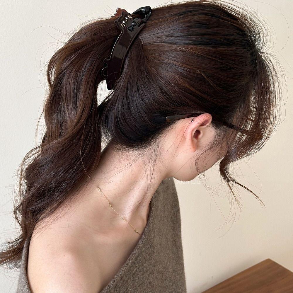 Pet Acetate Cat Hair Clip Cartoon Hairpin Cute Vertical Clip  Girl