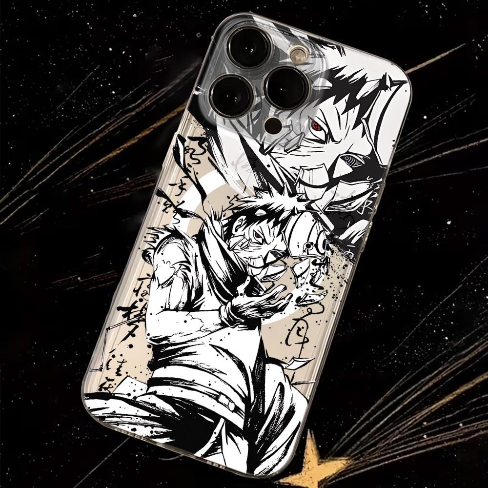 Cool Anime N-Narutos Magnetic Phone Case for Samsung Galaxy S25 S24 S23 S22 S21 S20 FE Edge Plus Ultra 5G Soft Clear TPU