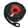 Synthetic Winch Rope with Protective Sleeve 9.5mm X 23m 7.5T High Strength Winch Rope Cable for 4WD