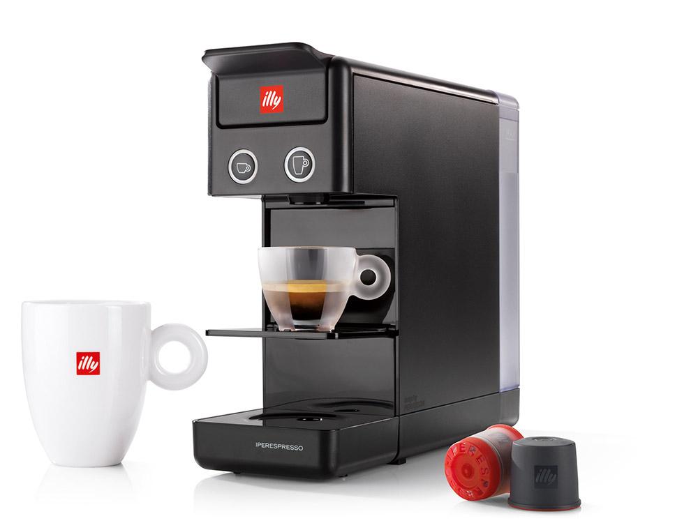 Illy y3.3 Coffee Machine 0.75L Black