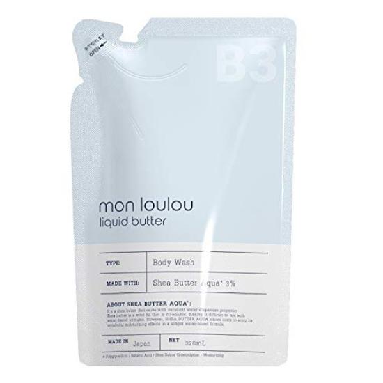 Monlulu 3% Body Wash Refill 320mL