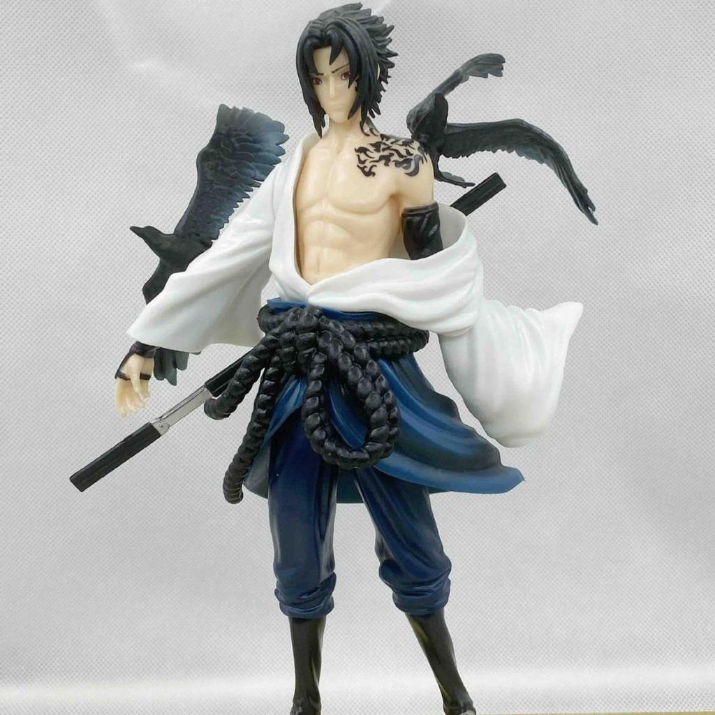 Naruto Series Cursed Mark Sasuke Uchiha Anime Figure Model