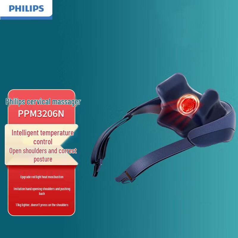 

Philips Neck Massager PPM3206N CN plug (adapter included)