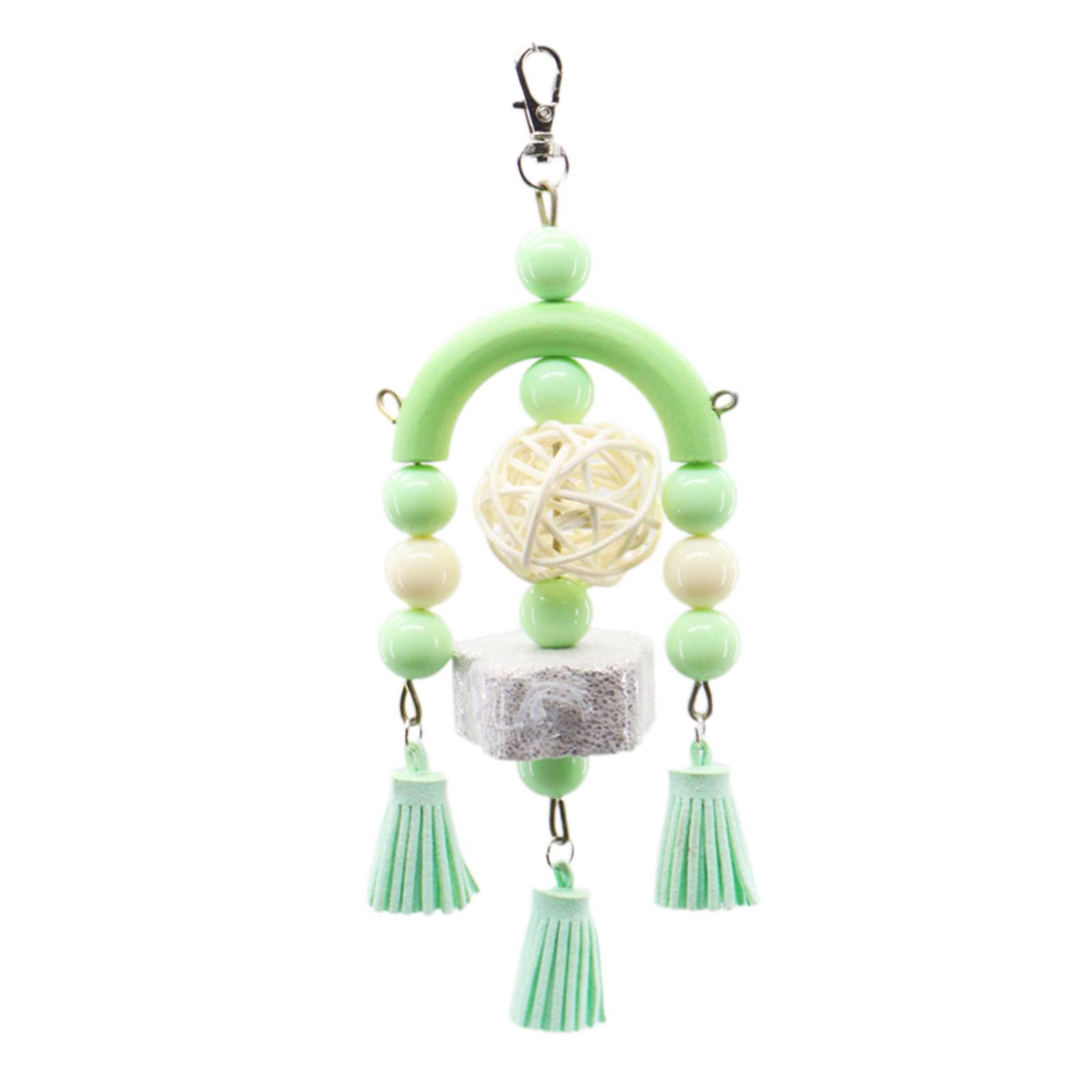 

Клетка для птиц, подвесная игрушка для попугаев, птиц, молярная акриловая надежная жевательная акриловая красочная игрушка-попугай, скучная игрушка для птиц