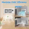 4*10 palcový ventilátor s posilovačem, chytré topení a chlazení, ventilátor do průduchu klimatizace, dálkové ovládání a ovládání termostatem, domácí radiátor