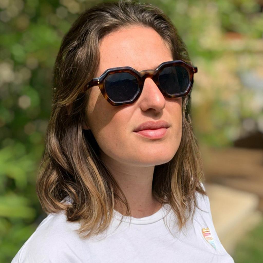 Vintage Small Frame Polygon Square Sunglasses Women For Men Luxury Brand Designer Trendy Punk Shades Ladies Rivet Sun Glasses