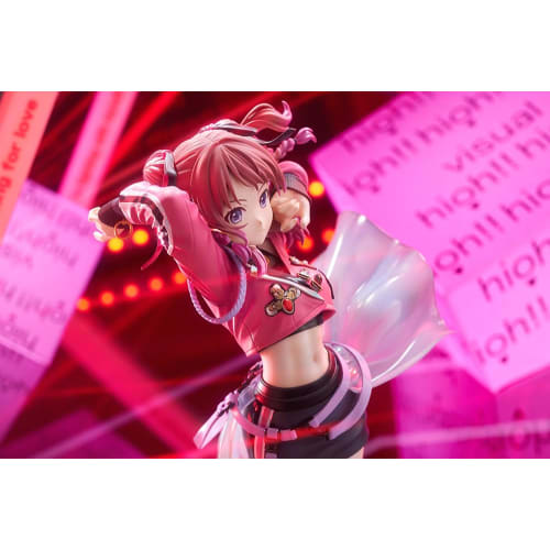 Kotobukiya Gakuen Idolmaster Hanaumi Saki -Fighting My Way- 1/7 Scale, Approximately 240mm, PVC Pre-painted Figure