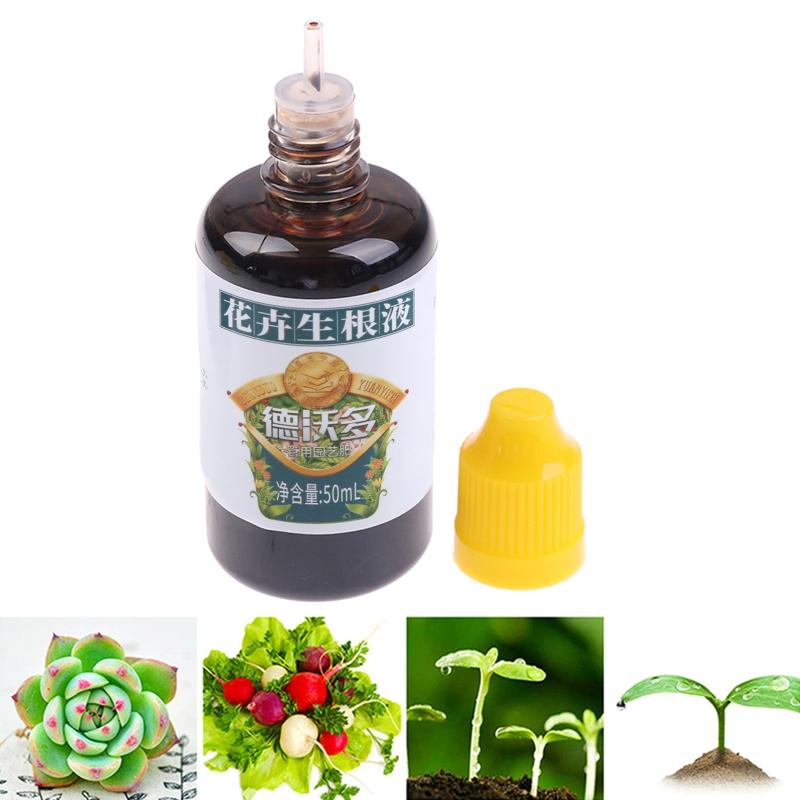 Advanced Organic Root Development Growth Stimulator Liquid Fertilizers For Higher Survival Rate 50ml Easy To Use Formula