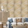 Bright, Fashionable Brick Wallpaper for the Living Room and Bedroom 50x1000