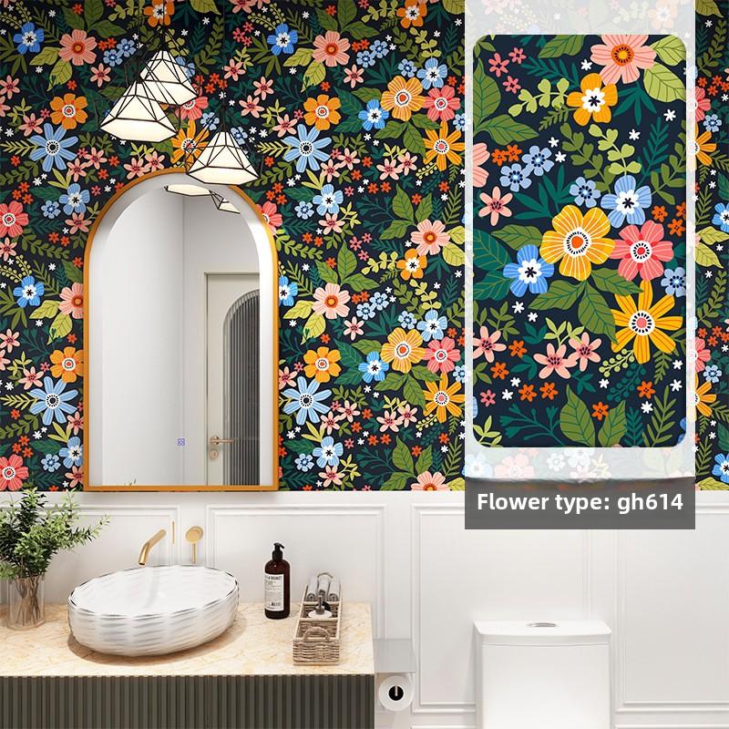 Vodotěsná a odolná proti vlhkosti Omyvatelná Tapeta na pozadí do ložnice, pokoje, obývacího pokoje Domácí Samolepka na zeď