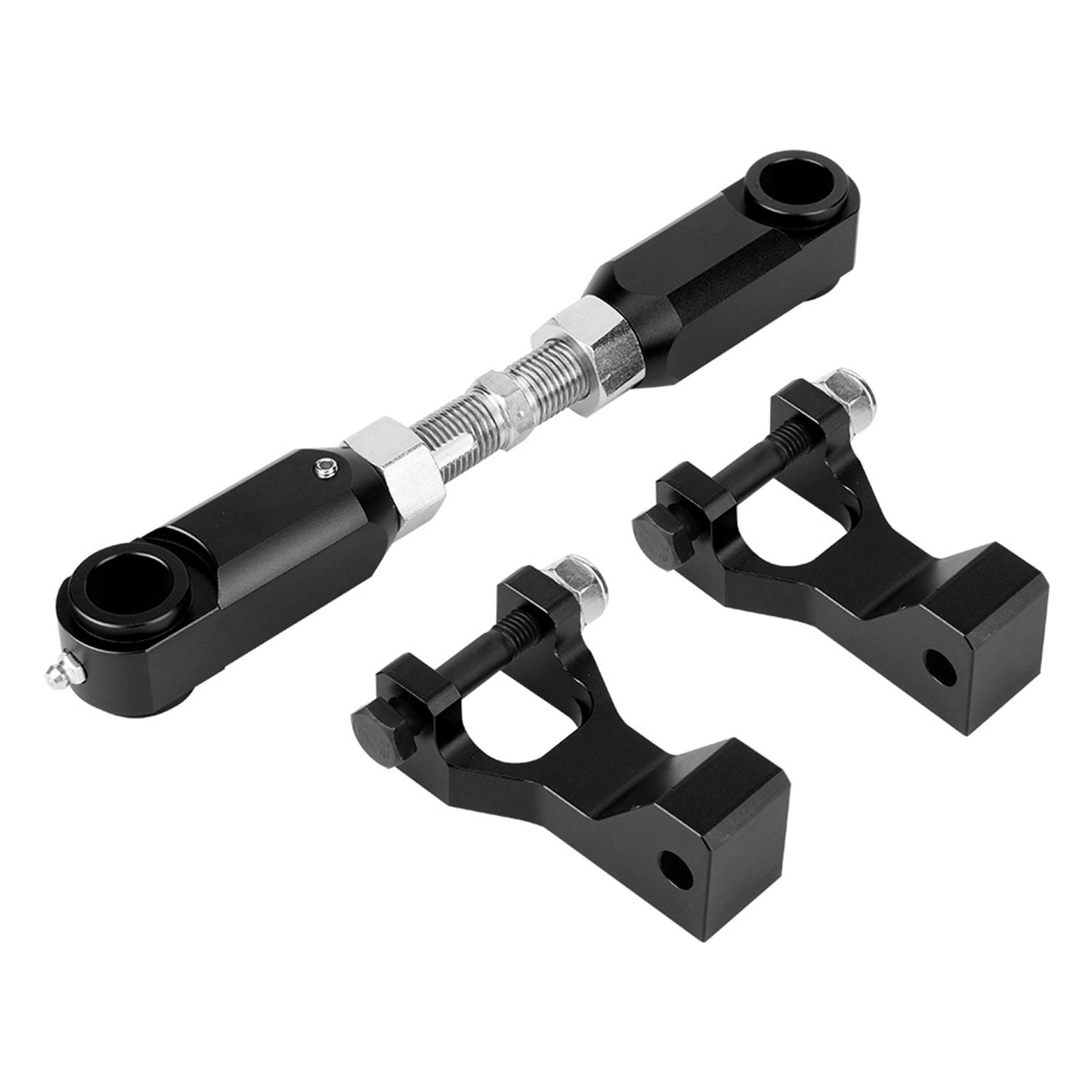 

Регулируемый комплект занижения передней и задней подвески для квадроцикла, подходит для Yamaha Raptor 350 660 700, Черный чёрный