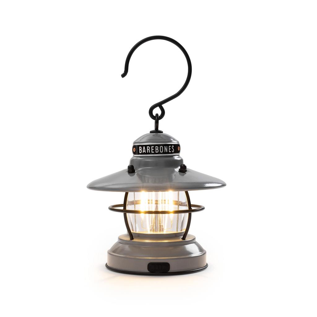 BAREBONES Mini Edison Lantern LED, Slate Gray [Official Japanese Distributor]