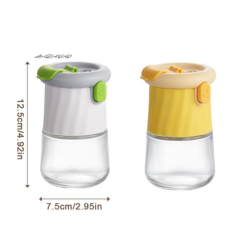 180/250ml Precision Seasoning Bottle Set - Quantitative Salt And Spice Shaker with Moisture-proof Feature for Camping