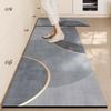 Diatomaceous Earth Kitchen Mat, Carpet, Anti-slip Mat, Oil and Water Absorbent, Wash-free, Quick-drying, Home Entry Mat