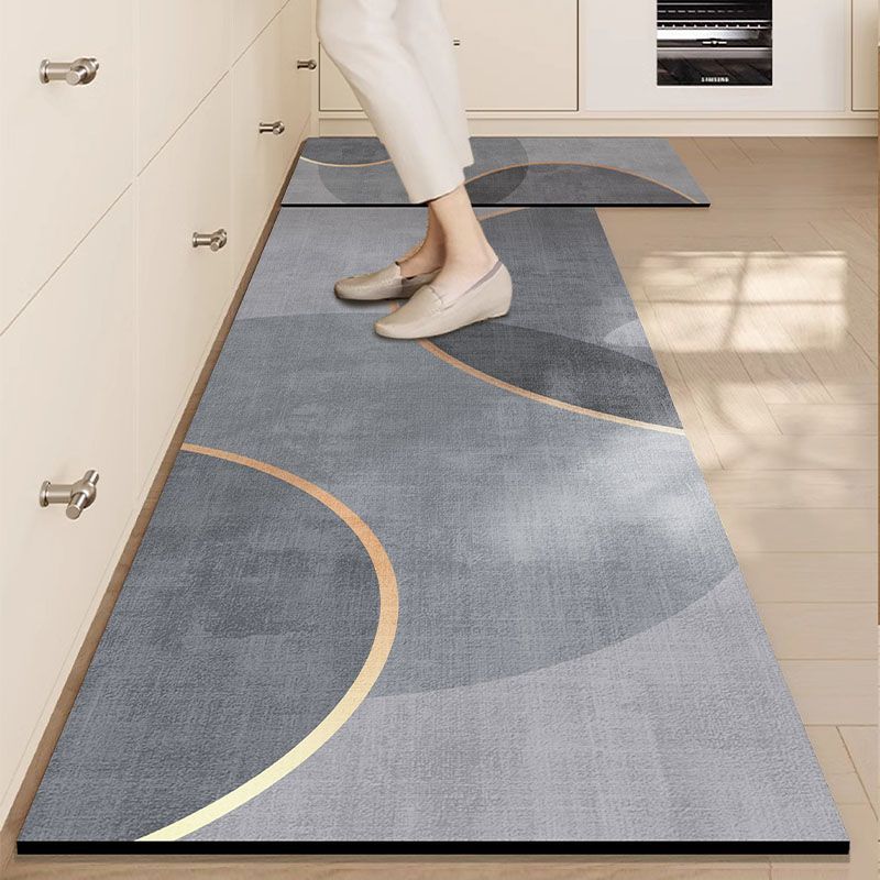 Diatomaceous Earth Kitchen Mat, Carpet, Anti-slip Mat, Oil and Water Absorbent, Wash-free, Quick-drying, Home Entry Mat