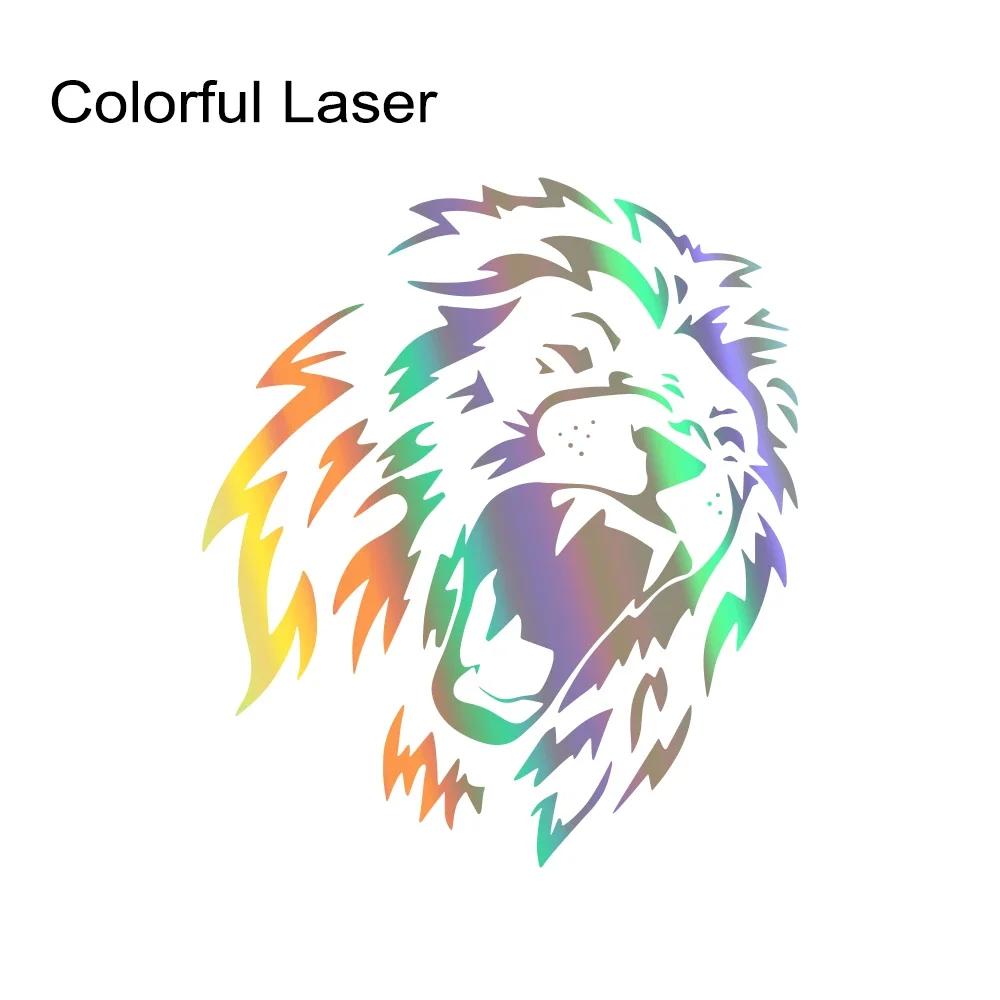 

Lion Pattern Car Engine Bonnet Hood Sticker Funny Animal Vinyl Decal Personalized Car Styling Decoration Sticker Accessories 30cmx35cm