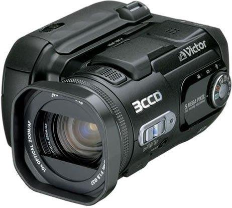 

JVC Kenwood Victor Everio Digital Video Disk Movie Camera/Hard GZ-MC500 чорний