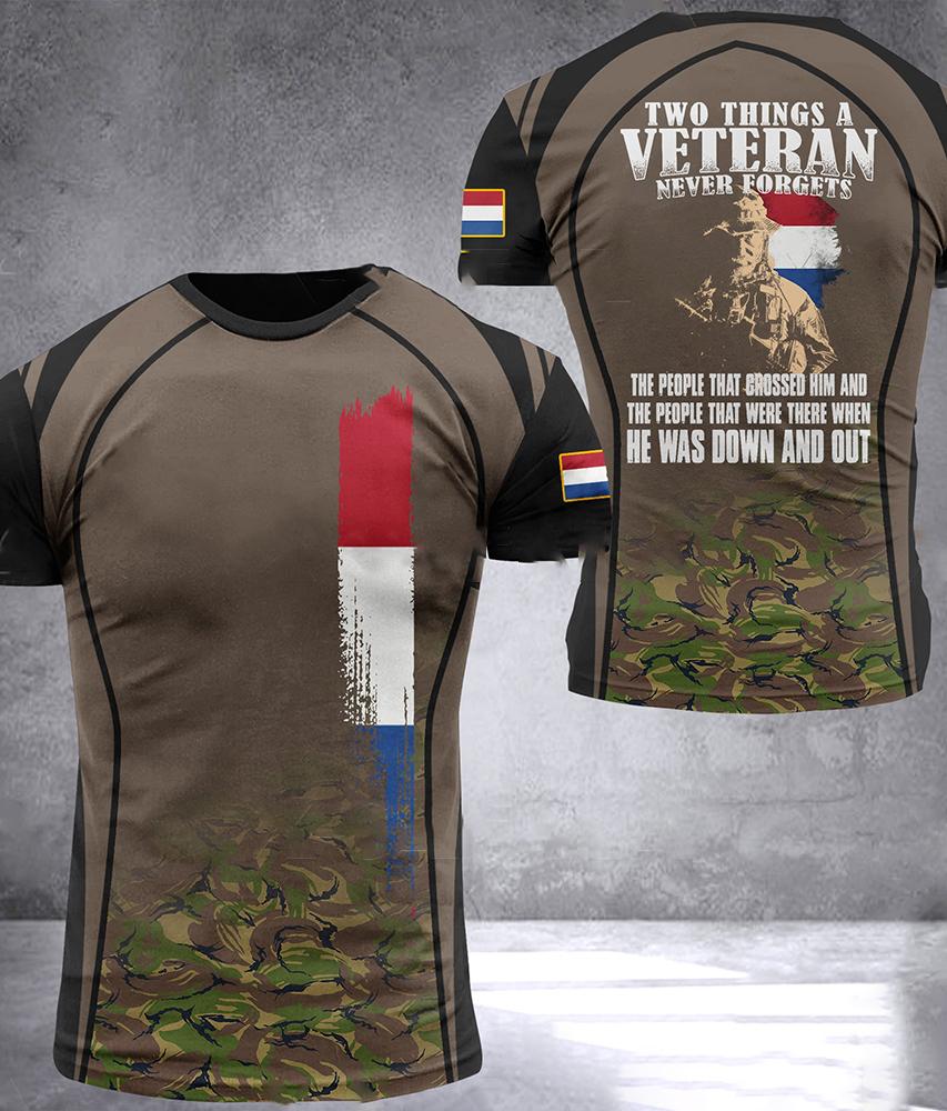 Polen Herren T-Shirt Polen Soldat Armee Veteran Landesflagge 3D Gedruckt Hochwertiges T-Shirt Sommer Rundhals Männer T-Shirts Tops