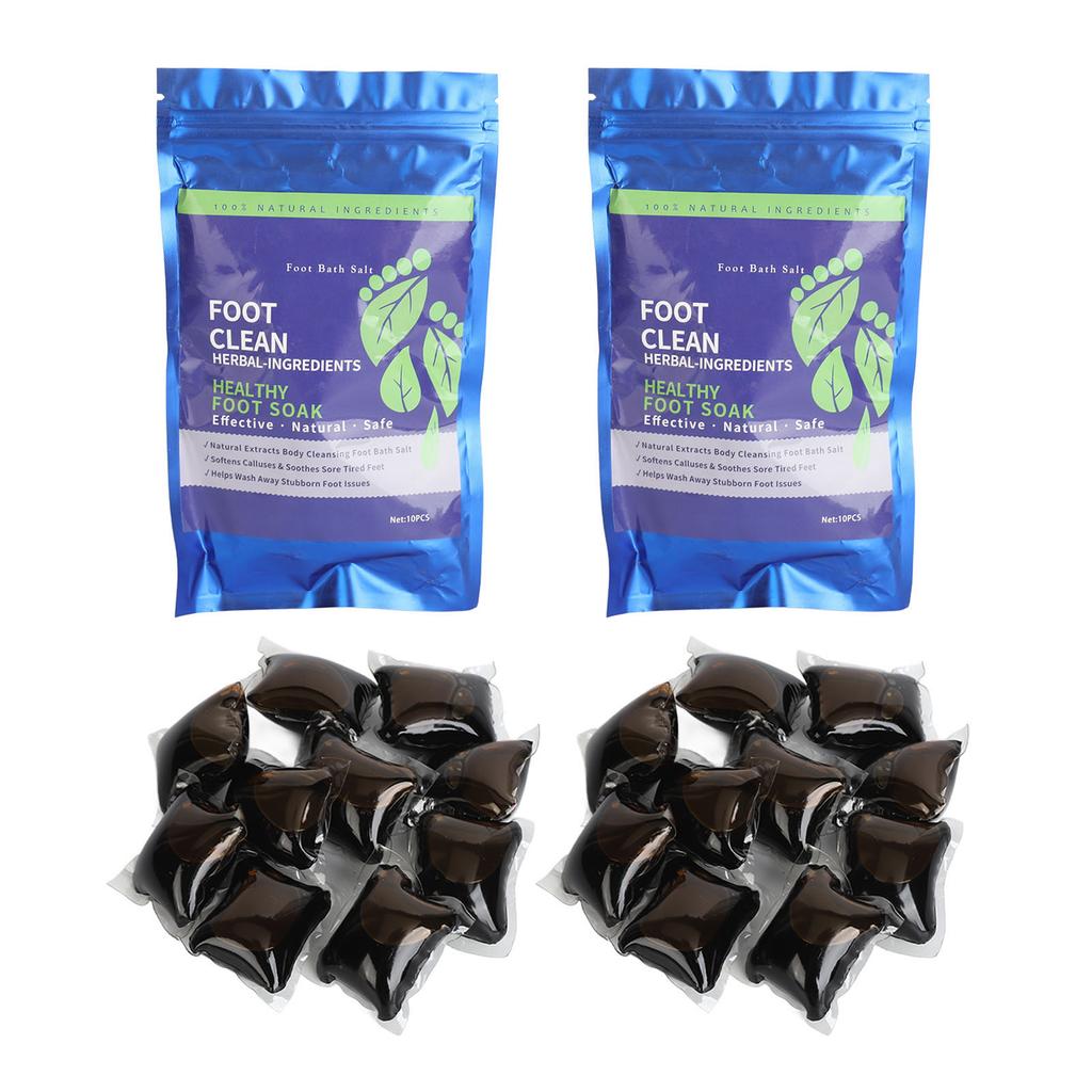 20pcs Foot Soak Bag Herbal Ingredients Relieve Swelling Remove Foot Odor Foot Bathing Bag