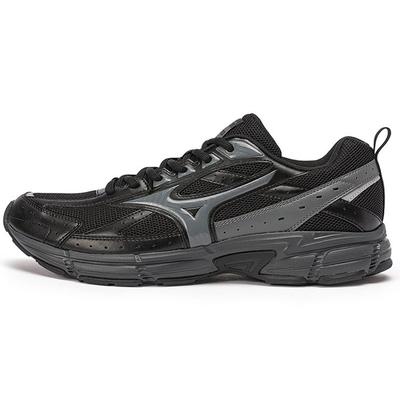 Vitesse Confortable Durable Chaussures de Course d'Entraînement Décontractées Basse Tige Baskets Unisexe Noir Gris D1GH223001