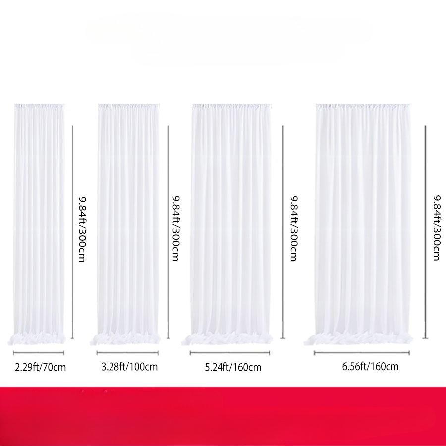 Outdoor wedding table flag pearl chiffon, holiday party, wedding party decoration, home table flag