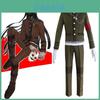 Danganronpa V3 Korekiyo Shinguji Stylový Školní Uniforma Cosplay Kostým Plná Sada