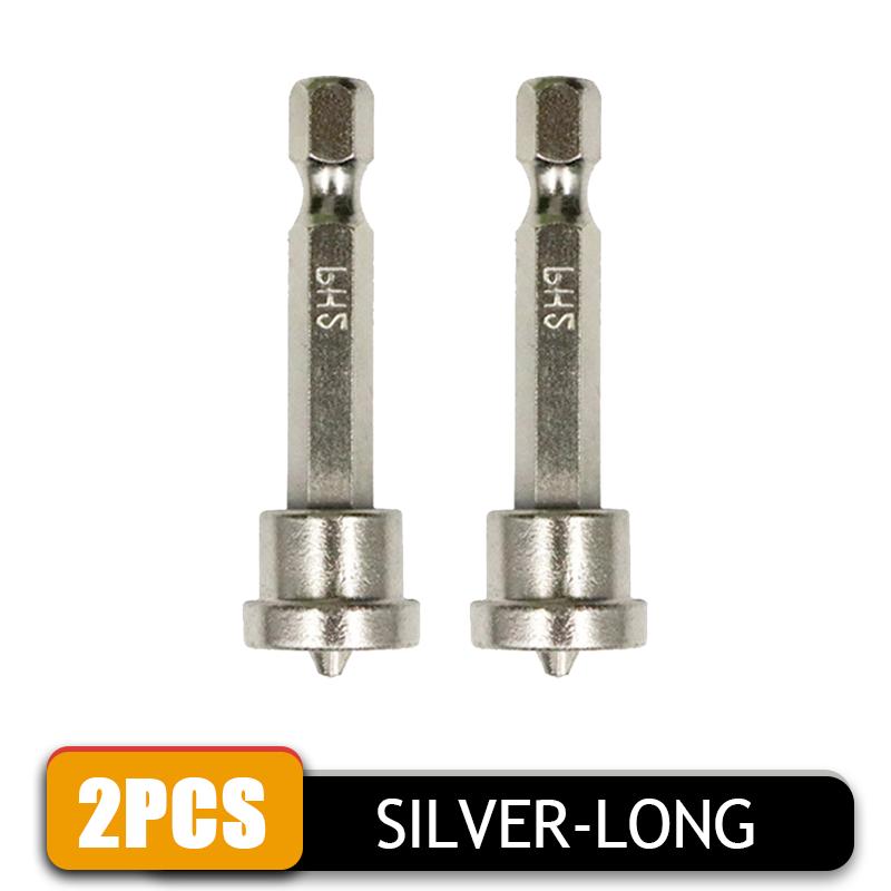1-3pcs Hex Screwdriver Bit Magnetic Screwdriver Holder Ring Woodworking Positioning Bit Batch Head For Electric Screwdriver Kit