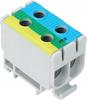 Busbar Connector Blue Yellow Green 2 X 6-50Mm² 160A Tracon Fleal-50/2Kzs