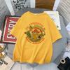 Material Retro Apricot Mushroom Cute T Shirts Oneck Casual 100 Cotton Plus Size Unisex Unisex Tshirts 2022 Streetwear Clothes