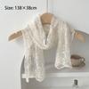 Long Sunscreen Lace Shawl Korean Version of Literary Neck Protection Scarf Women's Lace Scarf
