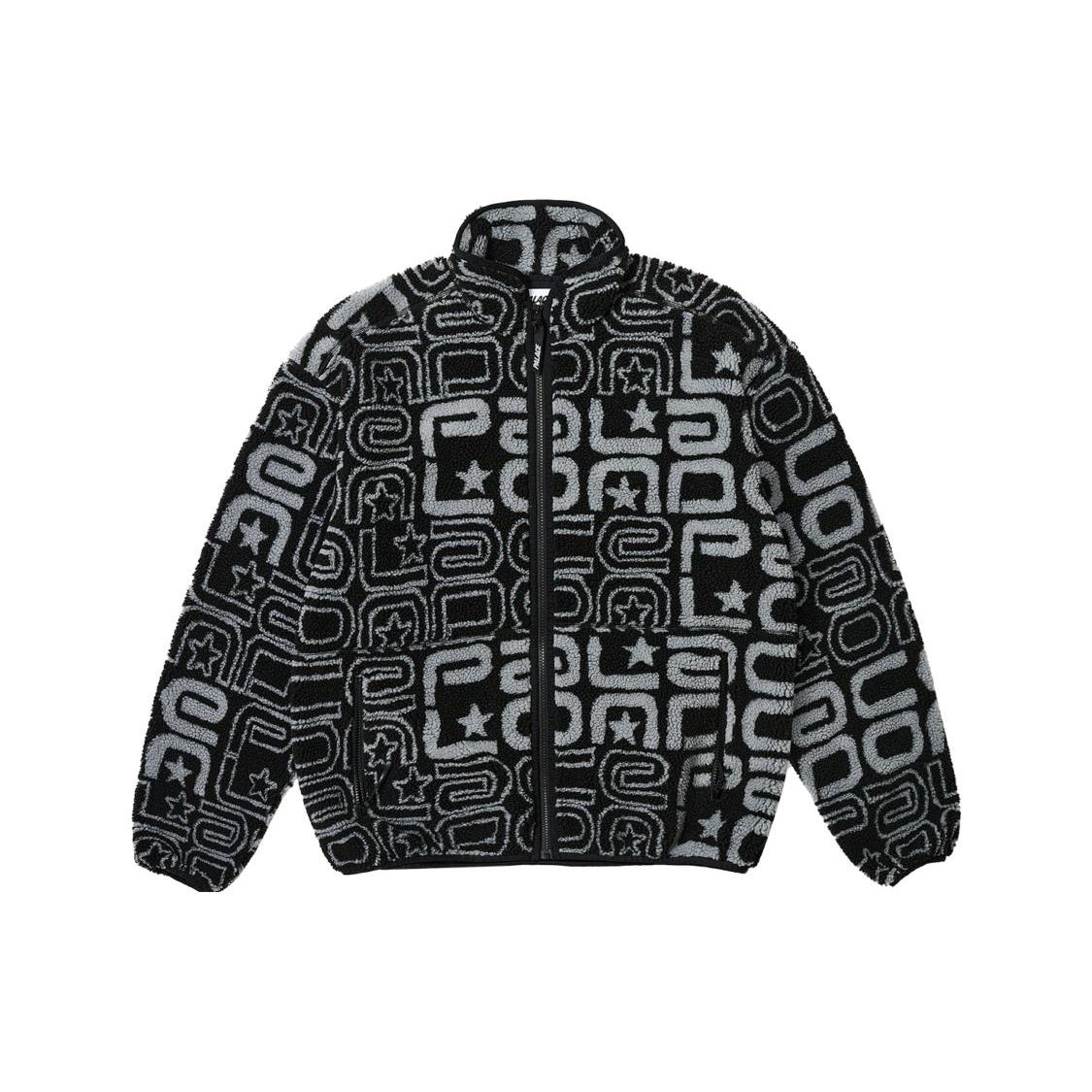 

Флисовая куртка Palace Joyrex Черная верхняя одежда унисекс P25JK072 L