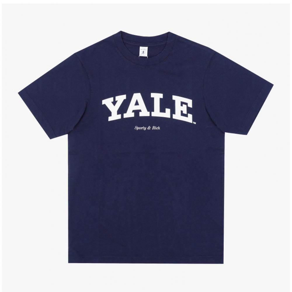 SporTy Rich Yale Unisex T shirT To043611678bl106